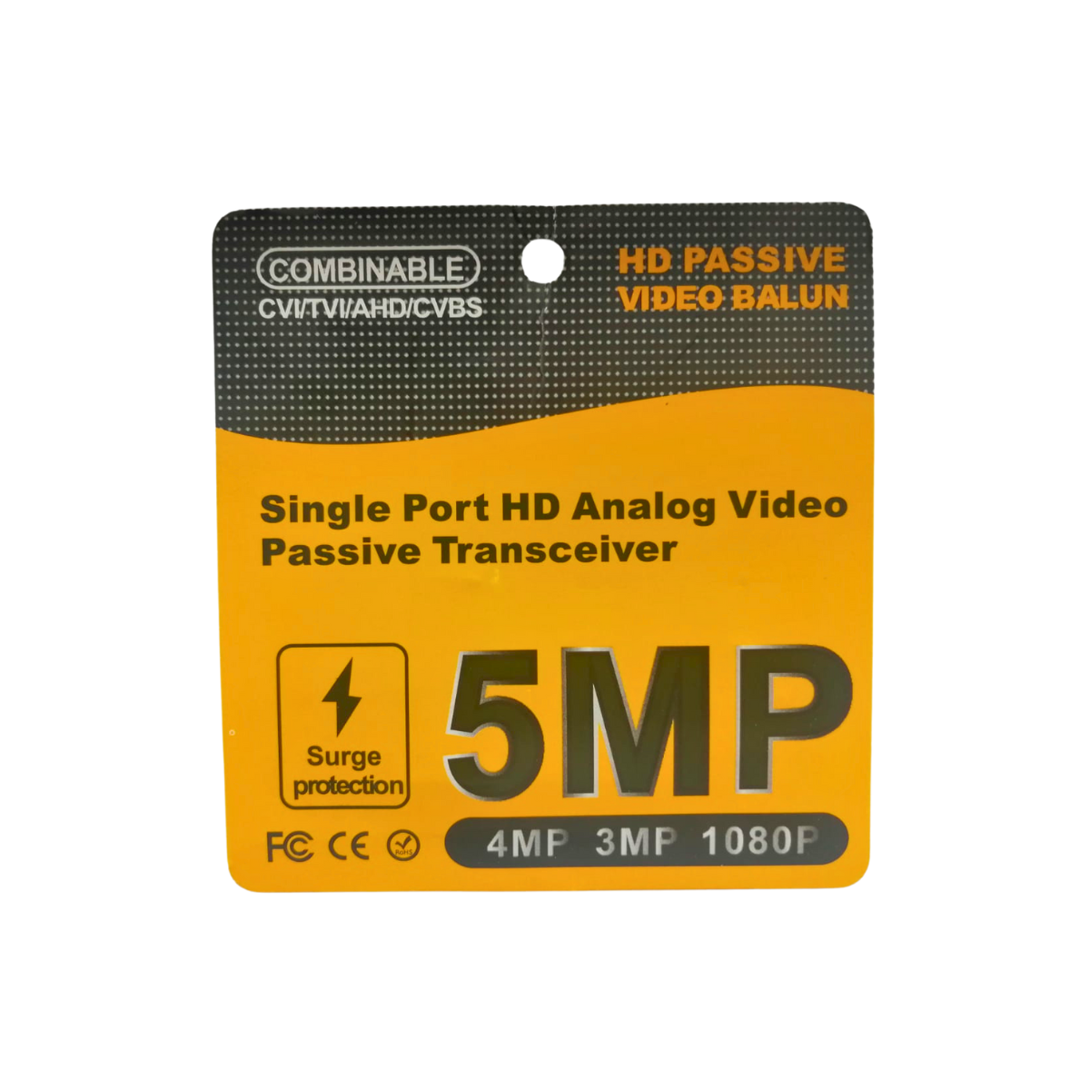 Video Balun HD Passive 5MP