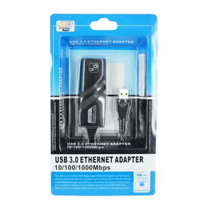Adaptador USB 3.0 a Gigabit Ethernet (RJ45)