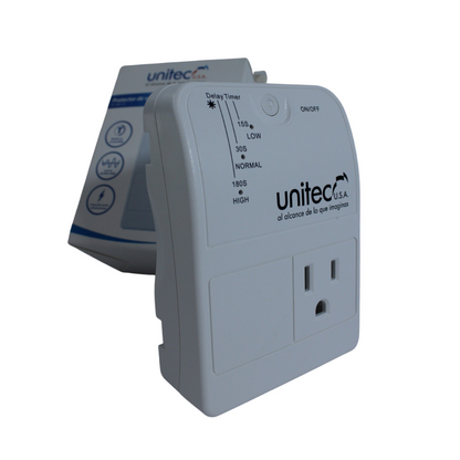 Protector de voltaje para electrodomésticos VP I-487-1P Unitec