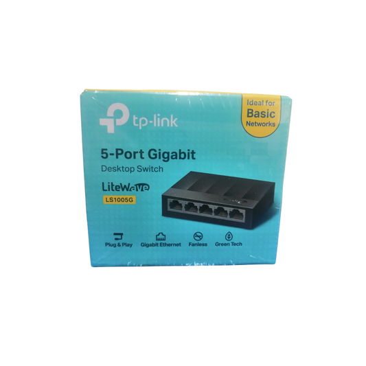 Switch 5 puertos LS1005G TPLink Gigabit