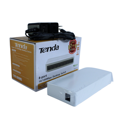 Switch 8 puertos S108 Tenda 10/100Mbps