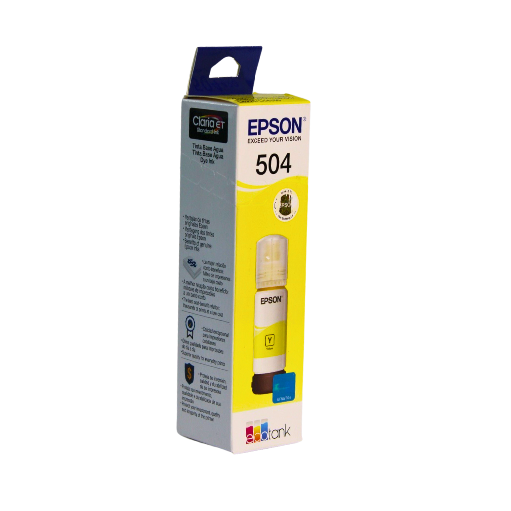 Tinta EPSON 504 Yellow